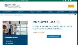 
							         Employee Email - Boca Raton Regional Hospital								  
							    