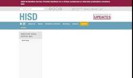 
							         Employee Email (Office 365) / Overview - HISD								  
							    