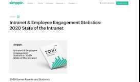 
							         Employee Engagement Statistics - 2018 Intranet Survey ...								  
							    