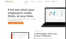 
							         Employee Engagement Survey | Employee Retention | TINYpulse								  
							    