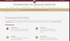 
							         Employee Essentials - Information Technology Services - Florida State ...								  
							    