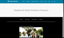 
							         Employee & Family Assistance Programs - Homewood Health								  
							    