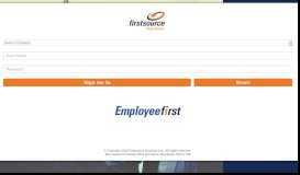 
							         Employee First - Firstsource Solutions Ltd								  
							    