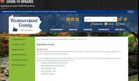 
							         Employee Forms | Westmoreland County, PA - Official Website								  
							    