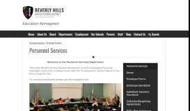 
							         Employee Handbook - Beverly Hills Unified School District								  
							    