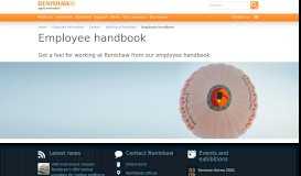 
							         Employee handbook - Renishaw								  
							    