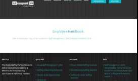 
							         Employee Handbook | Staff Management | SMX								  
							    