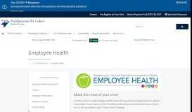 
							         Employee Health | PSL								  
							    