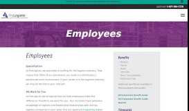 
							         Employee Information for ProLogistix								  
							    