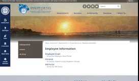 
							         Employee Information | Onslow County, NC								  
							    