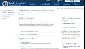 
							         Employee Information, Services & Login Links / Employee ...								  
							    