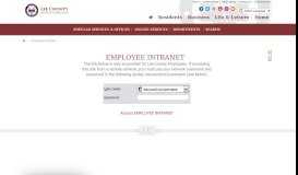 
							         Employee Intranet - Lee County								  
							    