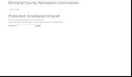 
							         Employee Intranet « Richland County Recreation Commission								  
							    