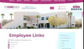 
							         Employee Links – Pioneers Memorial Healthcare District								  
							    