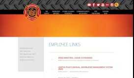 
							         Employee Links | Superstition Fire & Medical District								  
							    