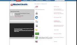 
							         Employee Links - Wexford Health Sources								  
							    