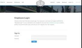 
							         Employee Login | City of Meriden, CT								  
							    
