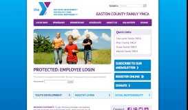 
							         Employee Login | Gaston County Family YMCA								  
							    