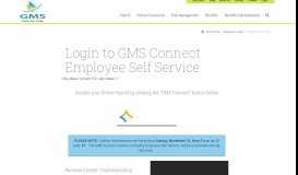 
							         Employee Login - Group Management Services								  
							    