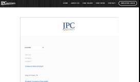 
							         Employee Login — JPC Partners, LLC								  
							    