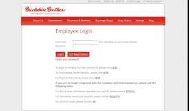 
							         Employee Login - Login to Your Account								  
							    