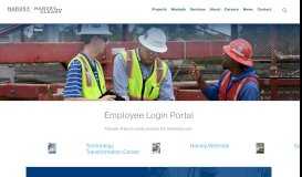 
							         Employee Login Portal - Harvey-Cleary								  
							    