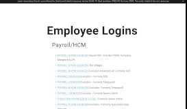 
							         Employee logins — HR Software & Consulting - Asure Software								  
							    