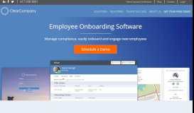 
							         Employee Onboarding Software | ClearCompany								  
							    