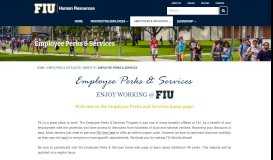 
							         Employee Perks & Services - FIU Human Resources								  
							    