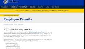 
							         Employee Permits | South Dakota State University								  
							    