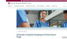 
							         Employee Portal - Alvarado Hospital Medical Center								  
							    