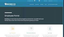 
							         Employee Portal - Beneco								  
							    