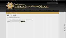
							         Employee Portal | Brunswick County Sheriff's Office								  
							    
