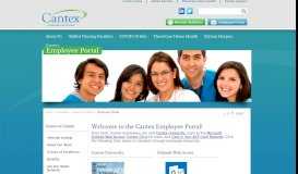 
							         Employee Portal | Cantex Continuing Care Network | Texas								  
							    