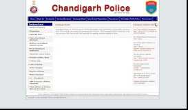 
							         Employee Portal - Chandigarh Police - we care for you								  
							    