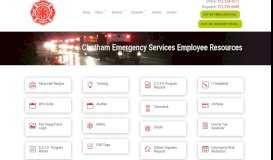 
							         Employee Portal | Chatham Emergency Services								  
							    