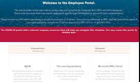 
							         Employee Portal - Cincinnati Bell								  
							    