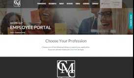 
							         Employee Portal | CMC Properties								  
							    