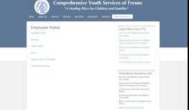 
							         Employee Portal - Comprehensive Youth Services of Fresno								  
							    
