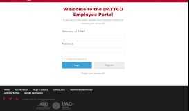 
							         Employee Portal - Dattco								  
							    