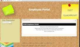 
							         Employee Portal • Departments - Kernville USD								  
							    