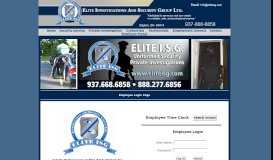 
							         Employee Portal - Elite ISG | Uniformed Security and Private ...								  
							    