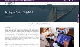 
							         Employee Portal (ESS/MSS) - Highbar								  
							    