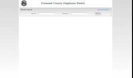 
							         Employee Portal - Fremont County, Idaho								  
							    
