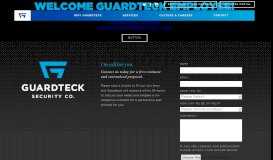 
							         Employee Portal - - Guardteck Security Co.								  
							    