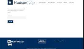 
							         Employee Portal | HudsonLake								  
							    