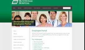 
							         Employee Portal - Huntsville Hospital								  
							    