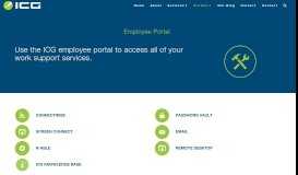 
							         Employee Portal – ICG								  
							    