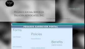 
							         Employee Portal - In-Home Care - Pegasus Social Services								  
							    