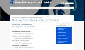 
							         Employee Portal Instructions – Business Office – Hempfield Area ...								  
							    